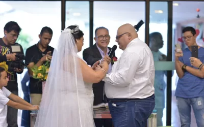 Concretizando sonhos: Hospital de Amor realiza casamento para paciente