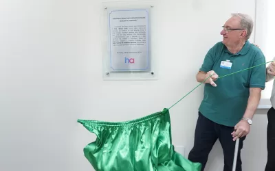 Hematologia do HA completa 40 anos com homenagem e inauguração